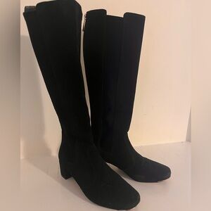 Tory Burch suede high boots